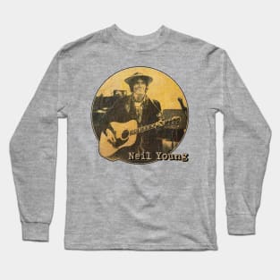 Neil Young Retro Vintage Long Sleeve T-Shirt